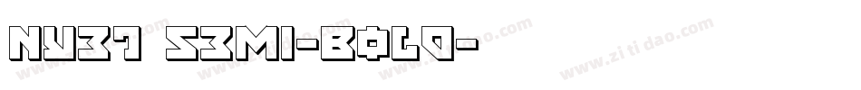 Nyet Semi-Bold字体转换
